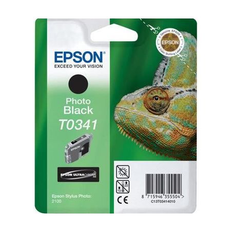 Cartucho de tinta original  -  EPSON T0341  -  negro  -  (C13T03414010)