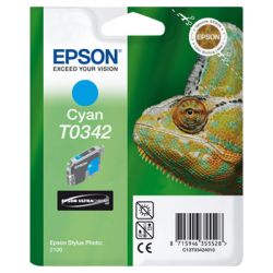 Cartucho de tinta original  -  EPSON T0342  -  cian  -  (C13T03424010)