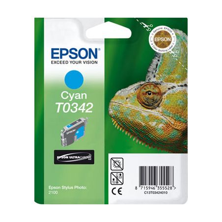 Cartucho de tinta original  -  EPSON T0342  -  cian  -  (C13T03424010)