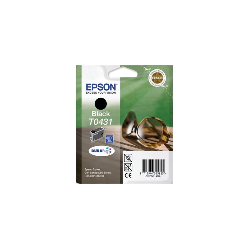 Cartucho de tinta original  -  EPSON T0431  -  negro  -  (C13T04314010)