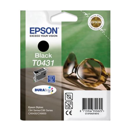 Cartucho de tinta original  -  EPSON T0431  -  negro  -  (C13T04314010)