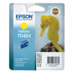 Cartucho de tinta original  -  EPSON T0484  -  amarillo  -  (C13T04844010)