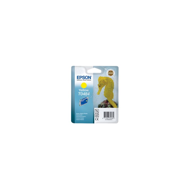 Cartucho de tinta original  -  EPSON T0484  -  amarillo  -  (C13T04844010)