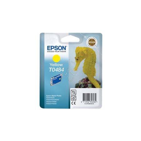 Cartucho de tinta original  -  EPSON T0484  -  amarillo  -  (C13T04844010)