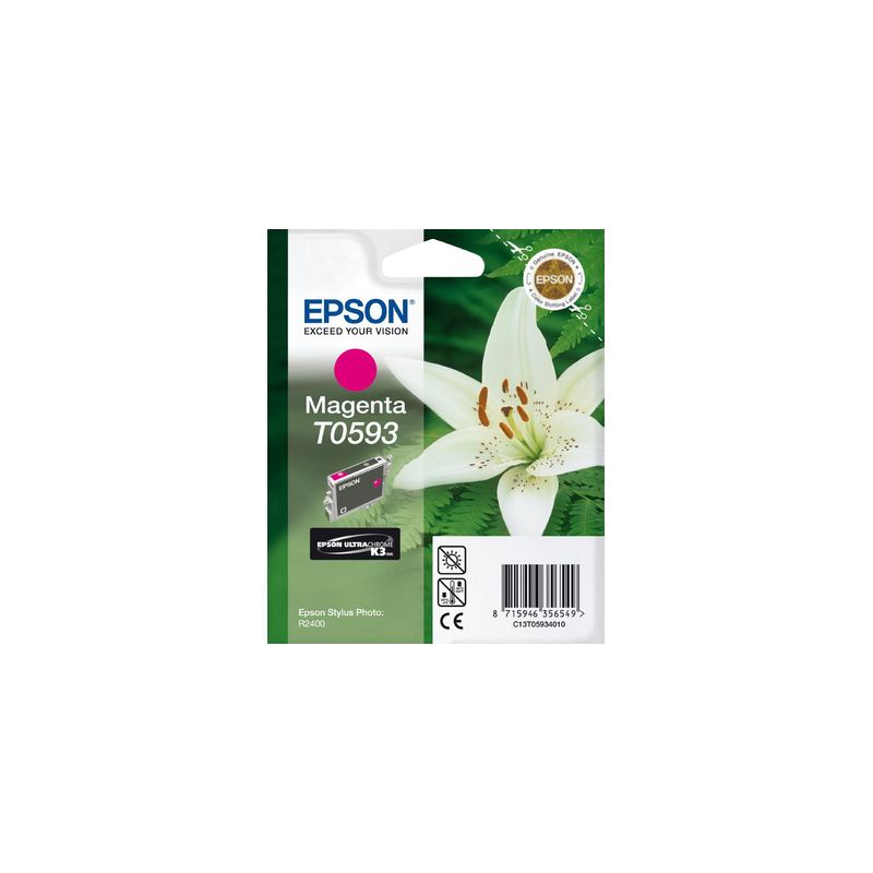 Cartucho de tinta original  -  EPSON T0593  -  magenta  -  (C13T05934010)