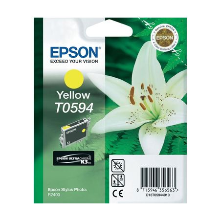 Cartucho de tinta original  -  EPSON T0594  -  amarillo  -  (C13T05944010)