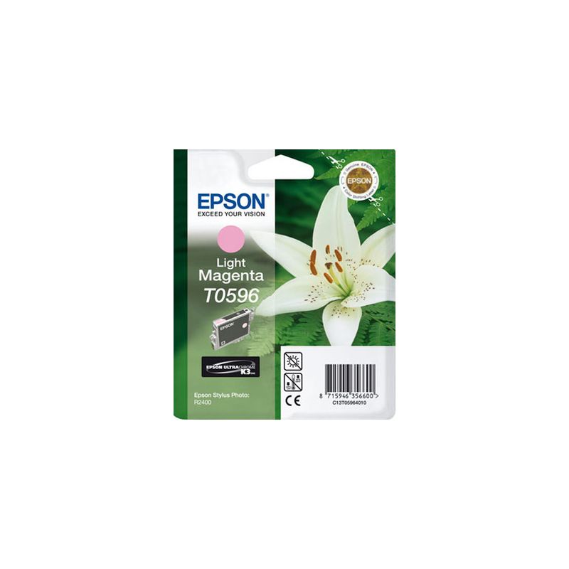 Cartucho de tinta original  -  EPSON T0595  -  cian foto  -  (C13T05954010)