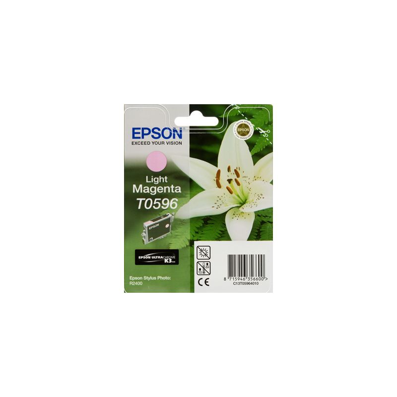 Cartucho de tinta original  -  EPSON T0596  -  magenta foto  -  (C13T05964010)