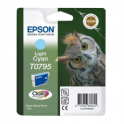 Cartucho de tinta original  -  EPSON T0795  -  cian claro  -  (C13T07954010)