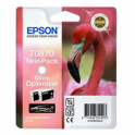 Cartucho de tinta original  -  EPSON T0870  -  optimizador de brillo  -  (C13T08704010)