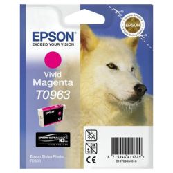 Cartucho de tinta original  -  EPSON T0963  -  magenta  -  (C13T09634010)