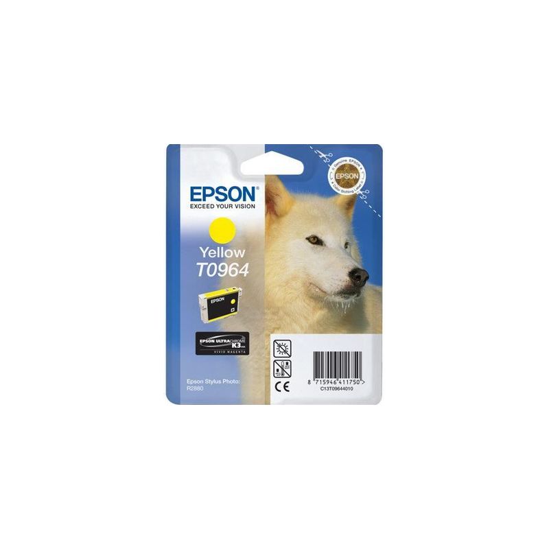Cartucho de tinta original  -  EPSON T0964  -  amarillo  -  (C13T09644010)