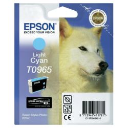 Cartucho de tinta original  -  EPSON T0965  -  cian foto  -  (C13T09654010)