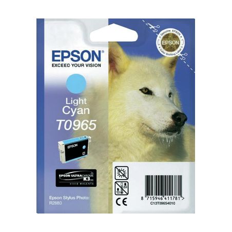 Cartucho de tinta original  -  EPSON T0965  -  cian foto  -  (C13T09654010)