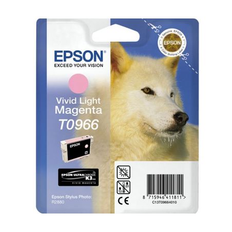 Cartucho de tinta original  -  EPSON T0966  -  magenta foto  -  (C13T09664010)