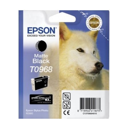 Cartucho de tinta original  -  EPSON T0968  -  negro  -  (C13T09684010)