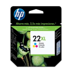 Cartucho de tinta original  -  HP 22XL  -  color  -  (C9352CE)  -  gran capacidad
