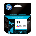 Cartucho de tinta original  -  HP22  -  color  -  (C9352AE)