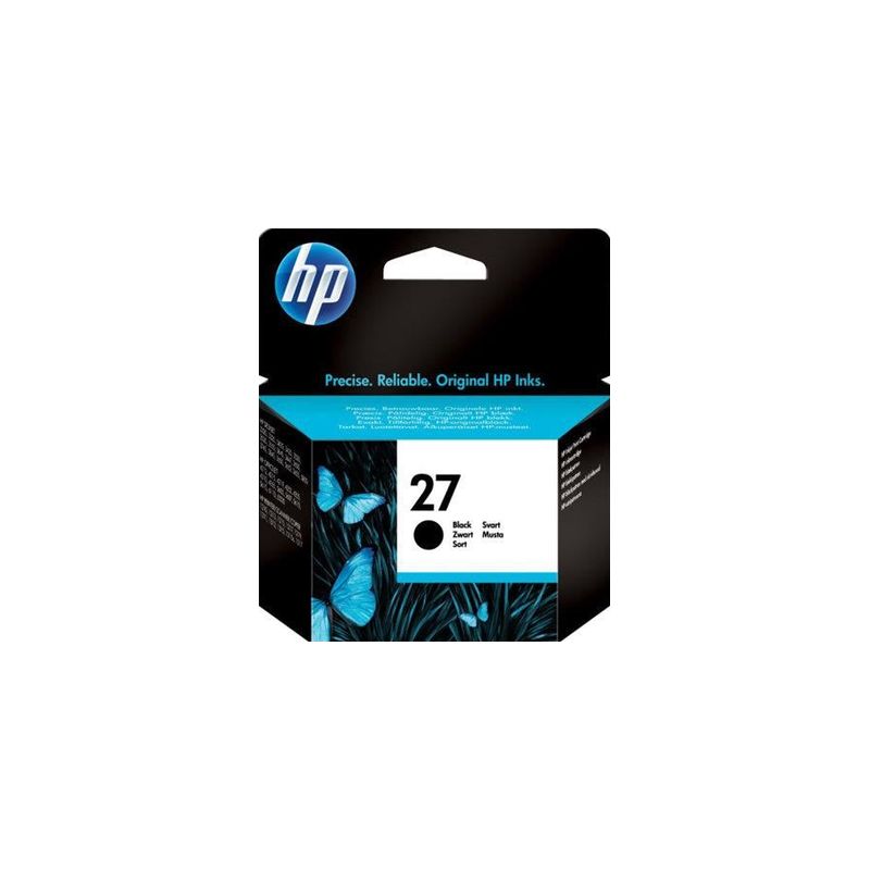 Cartucho de tinta original  -  HP 27  -  negro  -  (C8727AE)