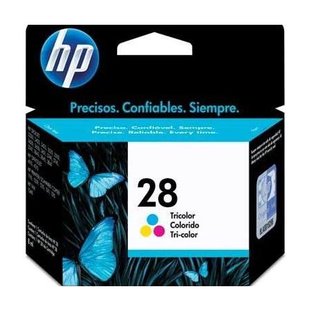 Cartucho de tinta original  -  HP 28  -  color  -  (C8728AE)