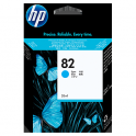 Cartucho de tinta original  -  HP 82  -  cian  -  (C4911A)