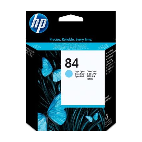 Cartucho de tinta original  -  HP 84  -  cian claro  -  (C5017A)
