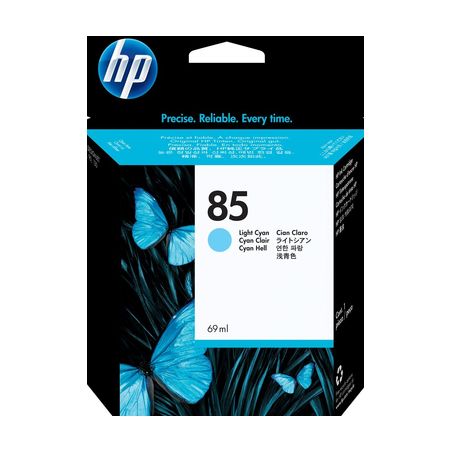 Cartucho de tinta original  -  HP 85  -  cian claro  -  (C9428A)