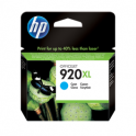 Cartucho de tinta original  -  HP 920XL  -  cian  -  (CD972AE)  -  gran capacidad