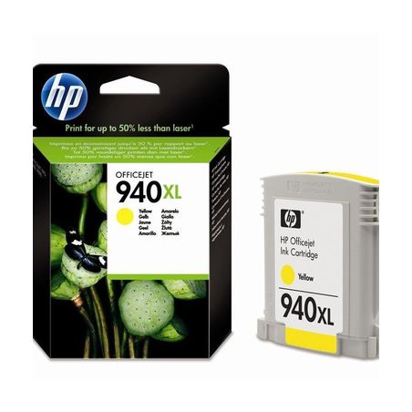 Cartucho de tinta original  -  HP 940XL  -  amarillo  -  (C4909AE)  -  gran capacidad