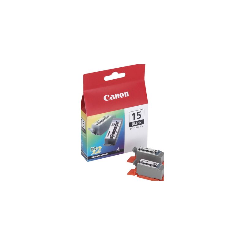 Pack 2 cartuchos de tinta originales  -  CANON BCI-15 C  -  1 color + 1 color  -  (8191A002)