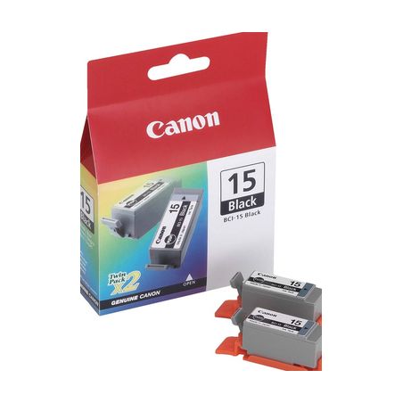 Pack 2 cartuchos de tinta originales  -  CANON BCI-15 C  -  1 color + 1 color  -  (8191A002)