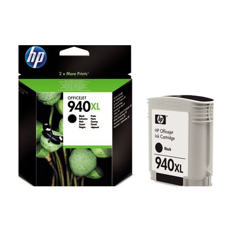 Cartucho de tinta original  -  HP 940XL  -  negro  -  (C4906AE)  -  gran capacidad
