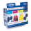Pack de 4 cartuchos de tinta originales  -  BROTHER LC980  -  1 negro + 1 cian + 1 magenta + 1 amarillo  -  (LC980VALBP)