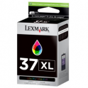 Cartucho de tinta original  -  LEXMARK 37XL  -  color  -  grande capacité  -  (18C2180E)