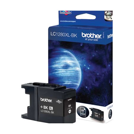 Cartucho de tinta original  -  BROTHER LC1280XLBK  -  negro  -  (LC-1280XLBK)  -  gran capacidad