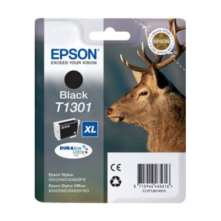 Cartucho de tinta original  -  EPSON T1301  -  negro  -  (C13T13014012)