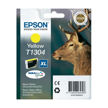 Cartucho de tinta original  -  EPSON T1304  -  amarillo  -  (C13T13044012)