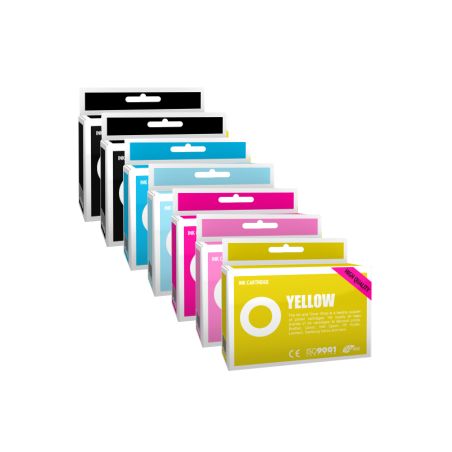 1 pack de 7 cartuchos de tinta