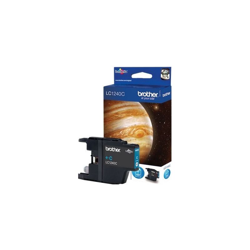 Cartucho de tinta original  -  BROTHER LC1240C  -  cian  -  (LC-1240C)