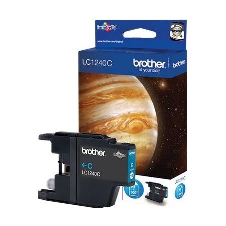 Cartucho de tinta original  -  BROTHER LC1240C  -  cian  -  (LC-1240C)