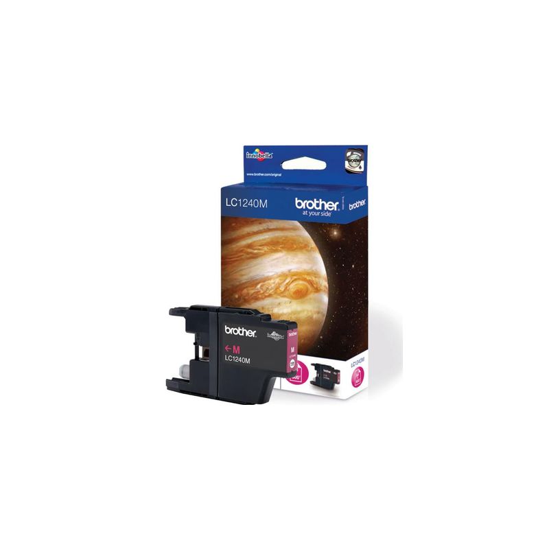 Cartucho de tinta original  -  BROTHER LC1240M  -  magenta  -  (LC-1240M)