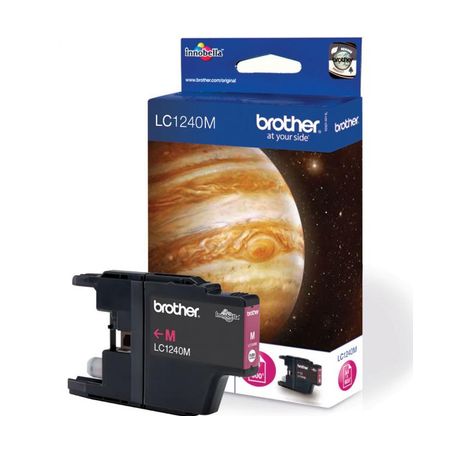 Cartucho de tinta original  -  BROTHER LC1240M  -  magenta  -  (LC-1240M)