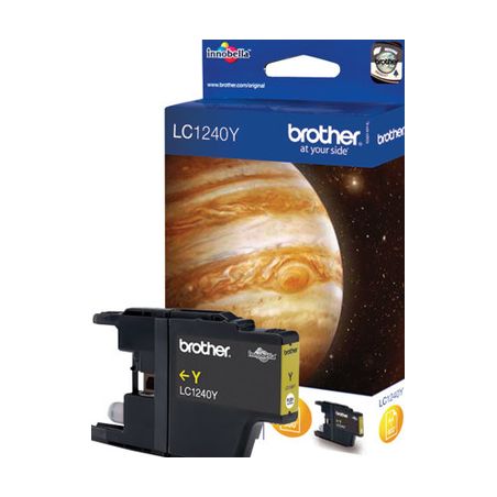 Cartucho de tinta original  -  BROTHER LC1240Y  -  amarillo  -  (LC-1240Y)