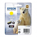 Cartucho de tinta original  -  EPSON 26  -  amarillo  -  (C13T26144012)