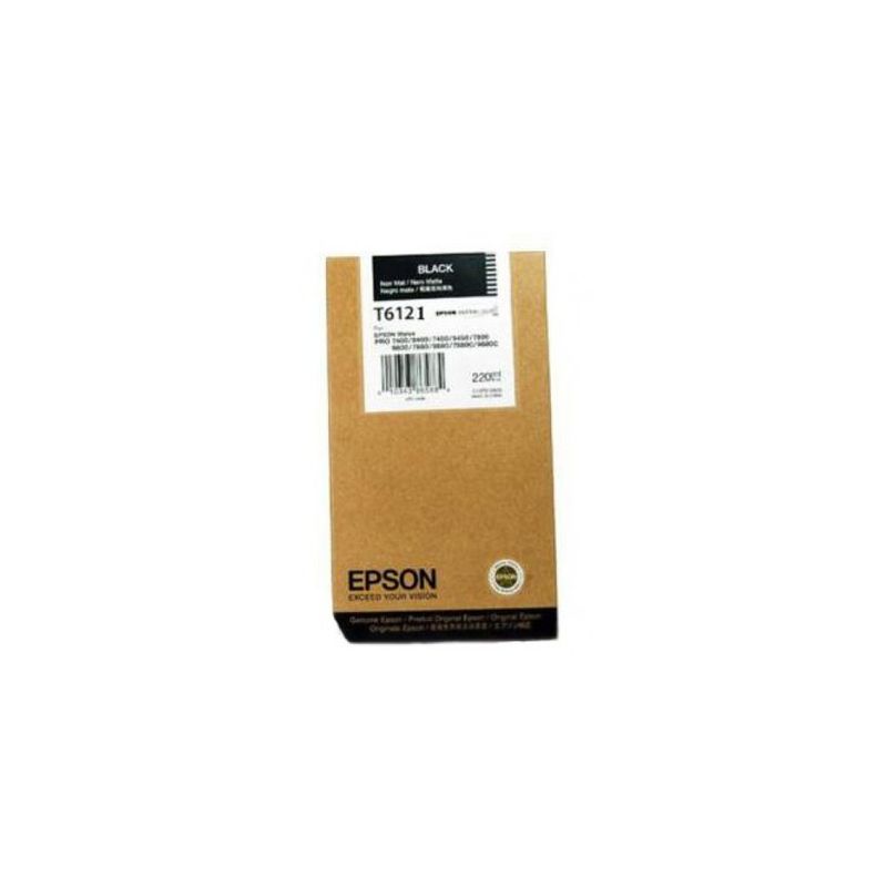 Cartucho de tinta original  -  EPSON T6121  -  negro  -  (C13T612100)