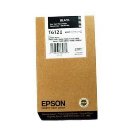 Cartucho de tinta original  -  EPSON T6121  -  negro  -  (C13T612100)