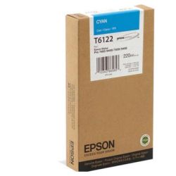 Cartucho de tinta original  -  EPSON T6122  -  cian  -  (C13T612200)