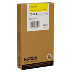 Cartucho de tinta original  -  EPSON T6124  -  amarillo  -  (C13T612400)