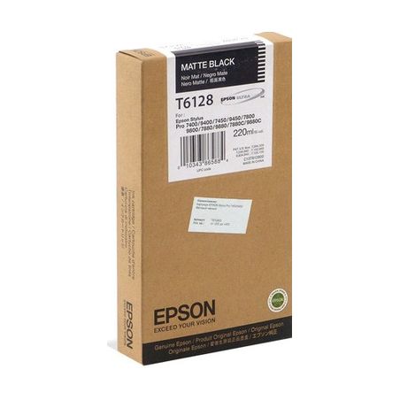 Cartucho de tinta original  -  EPSON T6128  -  negro  -  (C13T612800)