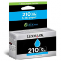 Cartucho de tinta original  -  LEXMARK 210XL  -  cian  -  (14L0175E)  -  gran capacidad
